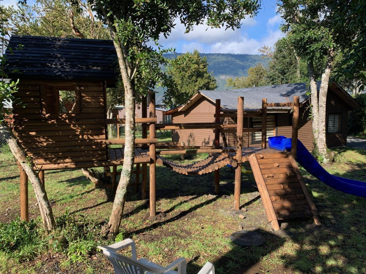 Cabanas Huelquehue Villa Lican Ray Esterno foto